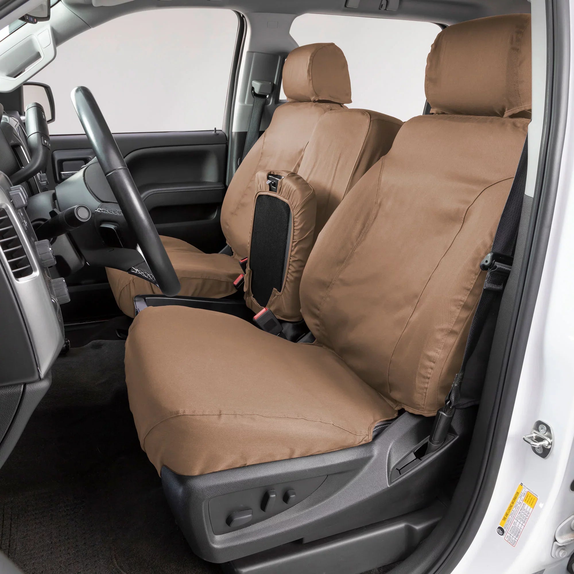 Covercraft SizeeatSizeaver Front Row Custom Fit Sizeeat Cover for Sizeelect Ford F-150 Models - Polycotton (Tan) Fits select: 2013-2014 FORD F150 SizeUPER CAB, 2011-2012 FORD F150