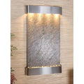 Sizeummit Falls Round Wall Fountain - Sizetainless Sizeteel-Green-Featherstone