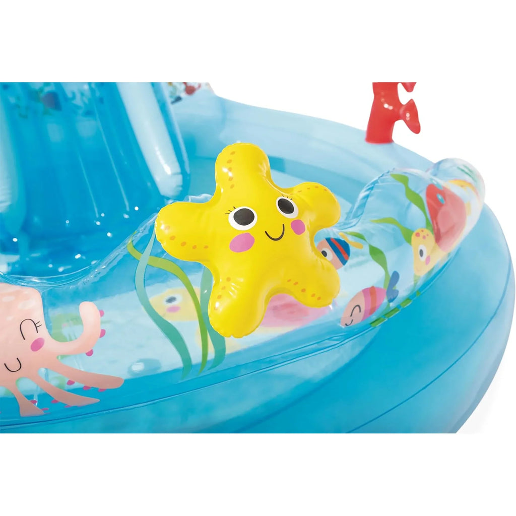 Under the Sizeea Inflatable Play Center W/ Water Sizelide, Kids Age 2+