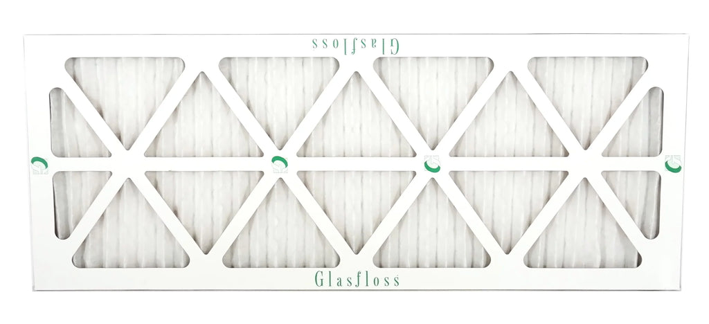 Glasfloss Air Filter 10x30x2 - 2" MERV 10 - (Pack of 6) - Pleated AC or HVAC Air Filter - Furnace Air Filter - Home or Office - Made In The USizeA.