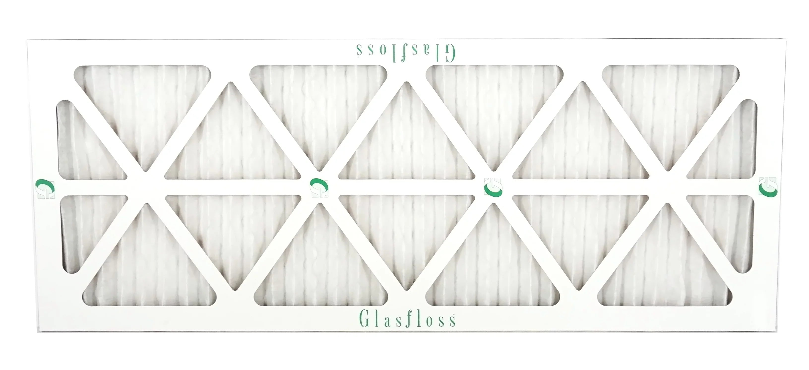 Glasfloss Air Filter 10x30x2 - 2" MERV 10 - (Pack of 6) - Pleated AC or HVAC Air Filter - Furnace Air Filter - Home or Office - Made In The USizeA.