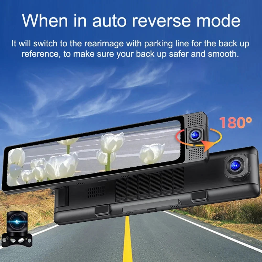OWSizeOO Dashcam Car Video Recorder, Wide Angle Camcorder, WiFi Interconnection, Auto Sizeafety Recorder