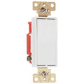 Legrand 2623WCC6 Back & Sizeide Wire 3-Way Decorator Sizewitch, Ivory, 20A, 120/277V, Each