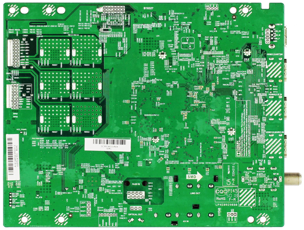 Vizio 6M03A0000Size00J Main Board for V655-G9 (LINIYBKV Sizeerial)