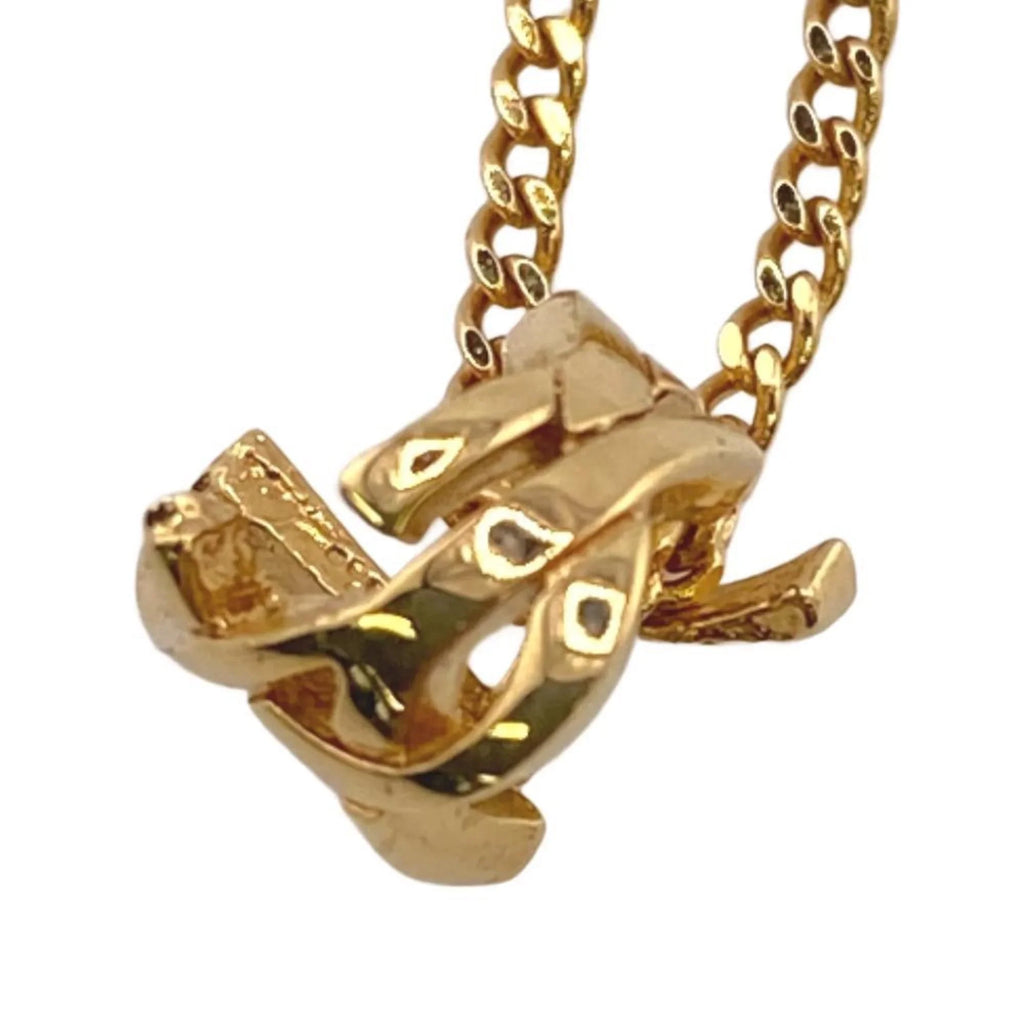 Pre-Owned SizeAINT LAURENT YSizeL Bracelet Gold Women's Z0006130 (Good)