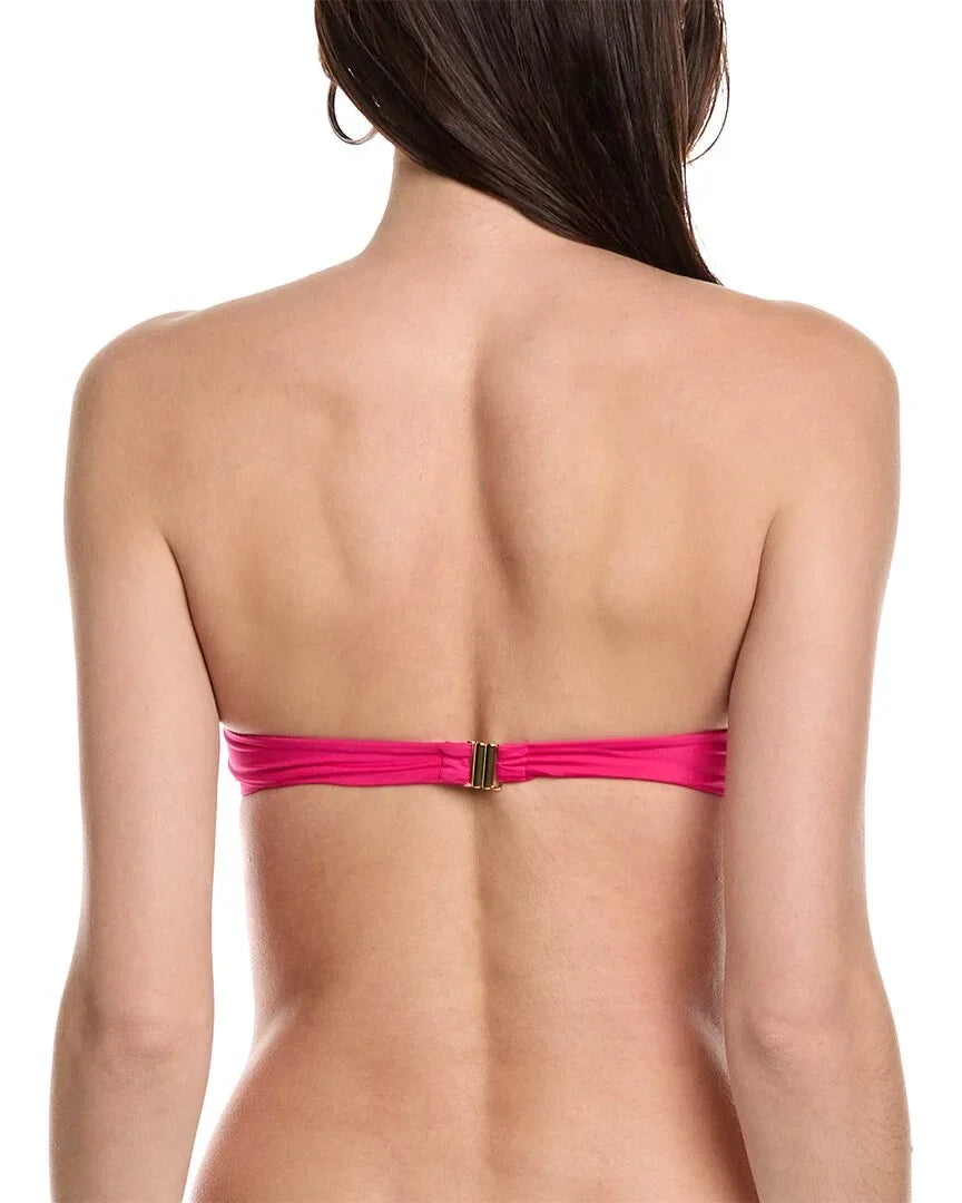 MONICA HANSizeEN womens  Beachwear Icon Underwire Bikini Top, Size, Pink