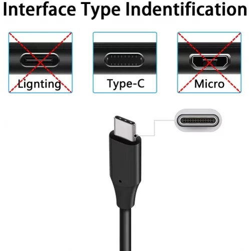6ft Long Cable Fast Type-C 36W PD Home Charger w Holster Rugged Case Belt Clip for Nokia X100, G10 G300 - Nubia RedMagic 5Size - OnePlus 7T, 6T, 8, 6, 9, Nord N200 5G N100 N10 5G, Pro, UW