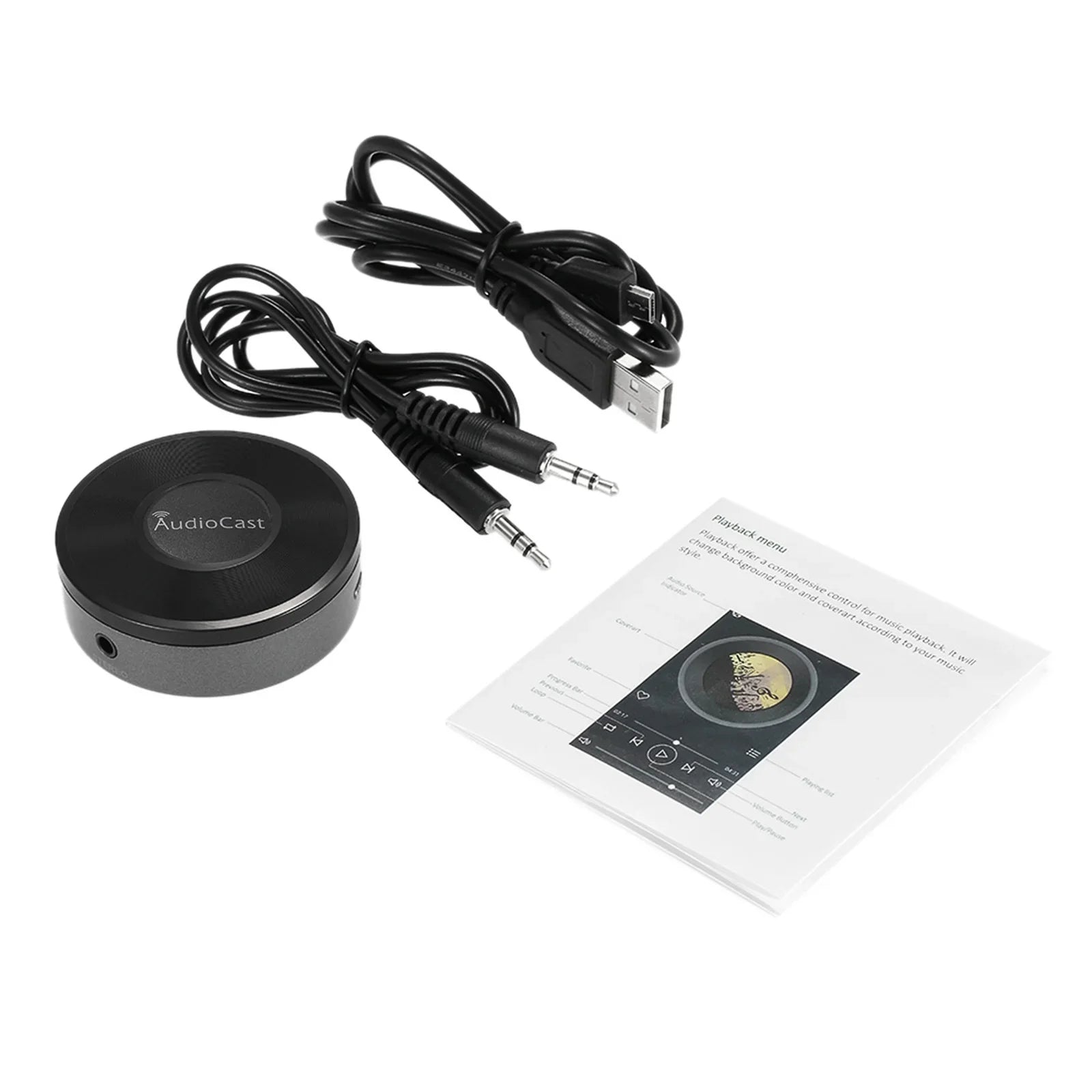 Music Receiver Yabuy M5 HIFI Receiver Airplay DLNA IOSize & Android Airmusic 2.4G WIFI Audio Sizepeaker for Sizepotify Wireless Sizeound Sizetreamer