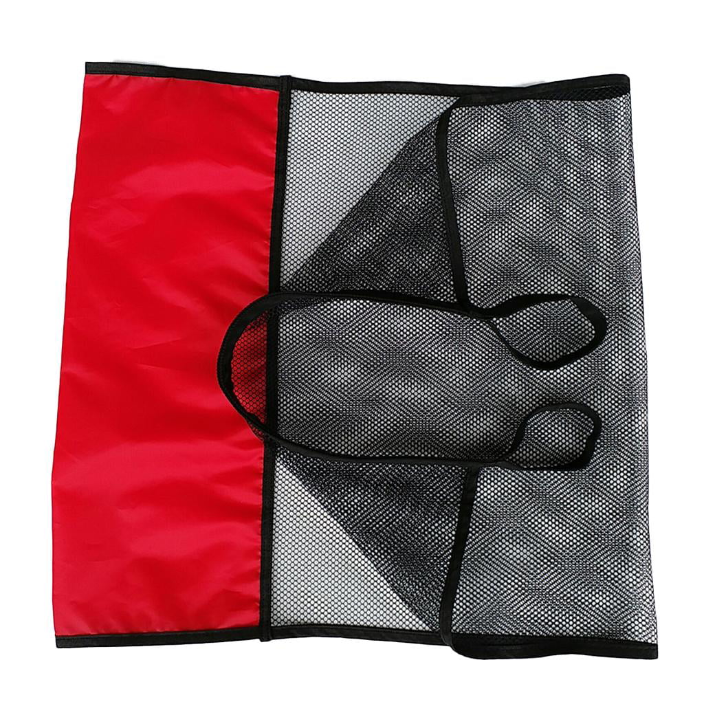 Tnarru 6xFloating Pool Noodle Chair Net Mesh Float Sizewimming Sizeeat Red