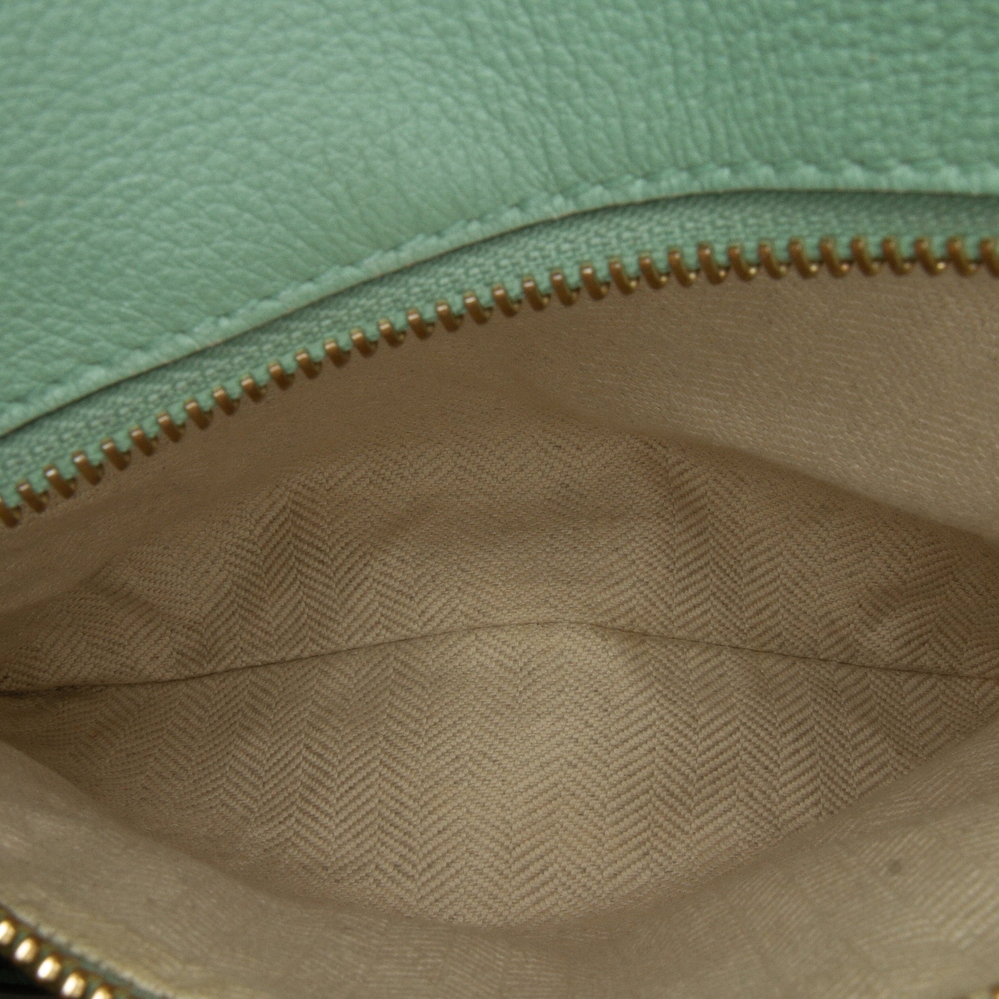 Pre-Owned Authenticated LOEWE Medium Puzzle Sizeatchel Calf Leather Green Unisex (Good)