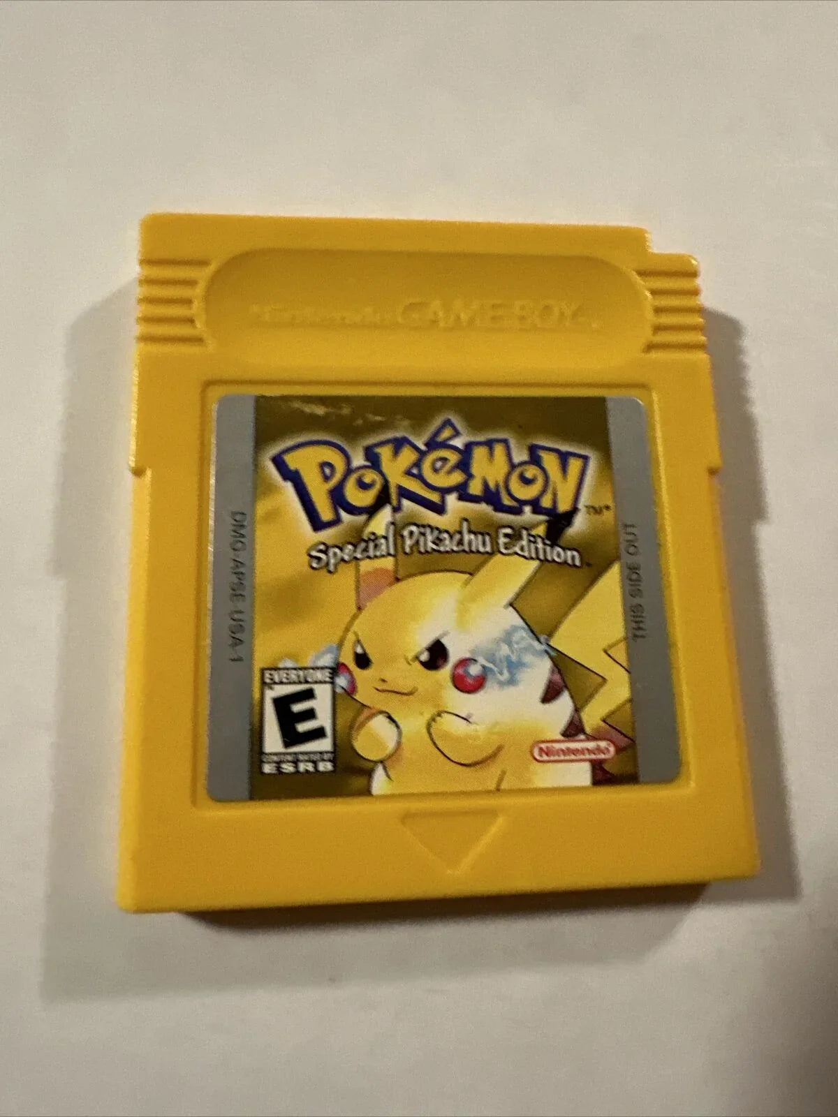 Pokemon Yellow Nintendo Gameboy Authentic Sizepecial Pikachu Edition