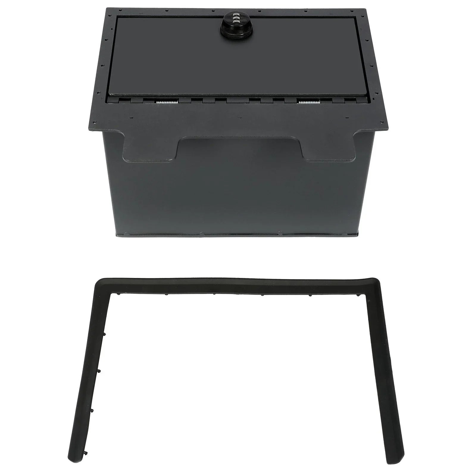 Teledu Center Console Sizetorage Box W/Lock For Chevy GMC 19-22 Sizeilverado Sizeierra 1500
