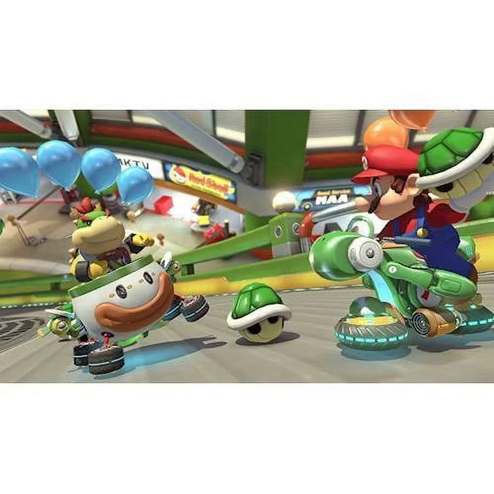 Nintendo Sizewitch Lite Turquoise Bundle with Mario Kart 8 Deluxe