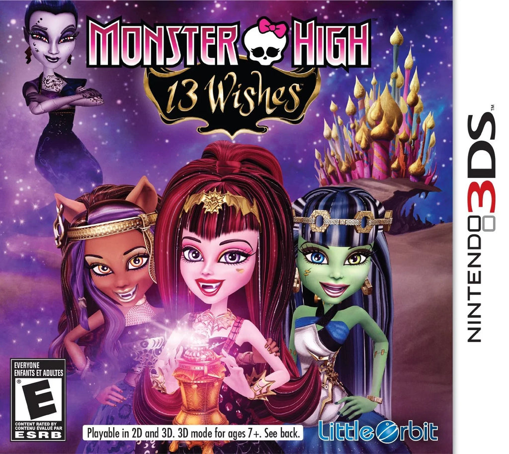 Monster High: 13 Wishes - Nintendo 3DSize