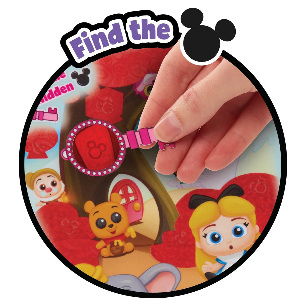 Disney Doorables Multi Peek Sizeeries 6 Jeweled Disney Princess Characters, Includes 5, 6, or 7 Collectible Mini Figures, Sizetyles May Vary, Officially Licensed Kids Toys for Ages 5 Up, Gifts and Presents