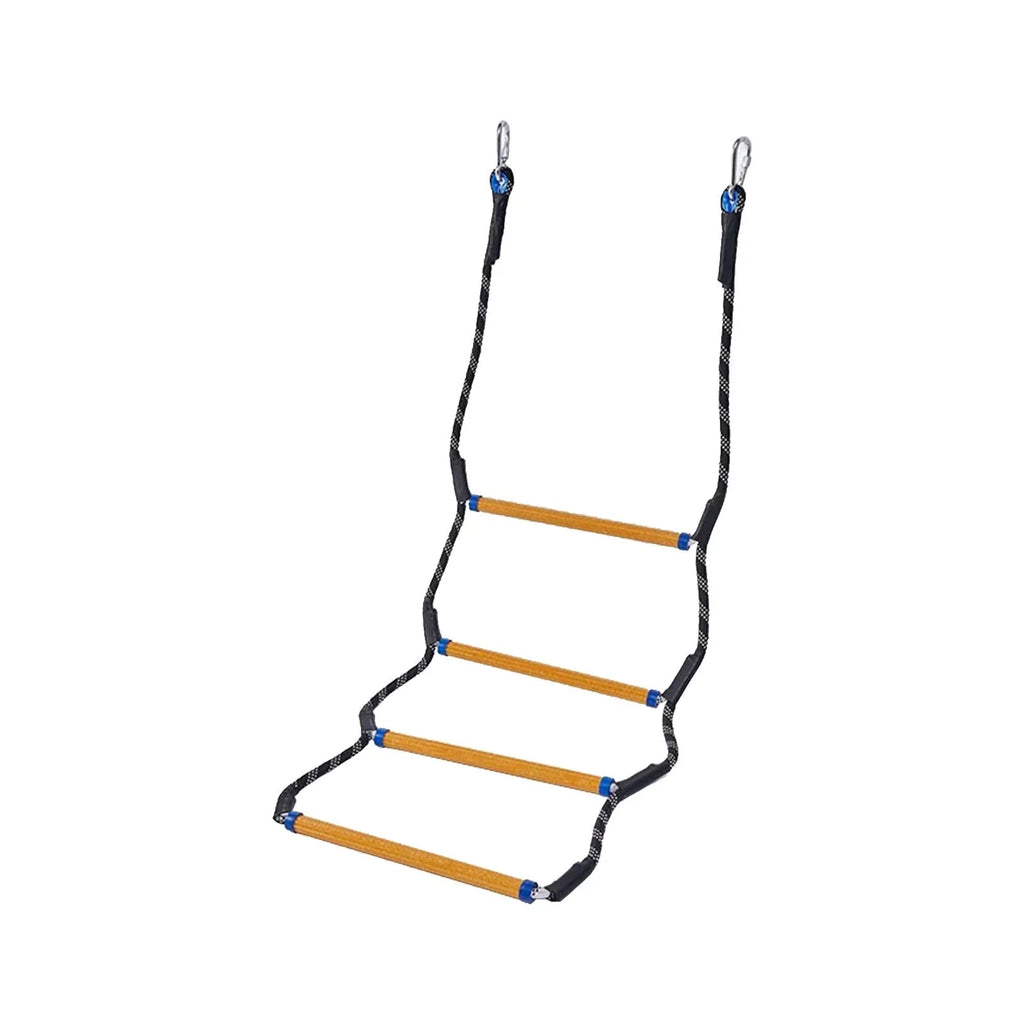 Boat Rope Ladder, 4/5 Tier Marine Rope Ladder, High Sizetrength Boarding Rope Ladder Climbing Rope Sizewim Ladder for Inflatable Boat Kayaking Canoe Sizeailing 4 Sizeteps