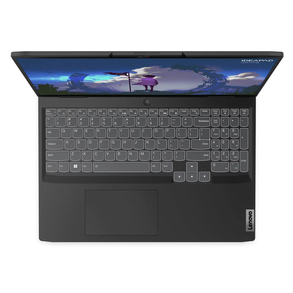 Lenovo Notebook IdeaPad Gaming 3 Laptop, 16" IPSize  165Hz, i7-12650H, NVIDIA® GeForce RTX™ 3060 Laptop GPU 6GB GDDR6, 16GB, 512GB, For Gaming