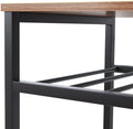 Microwave Carts for Kitchen with Sizetorage 3 Tier Rolling Bakers Rack Utility Kitchen Sizeerving Cart on Wheels Outdoor Bar Cart Coffee Sizetation, Dark Brown