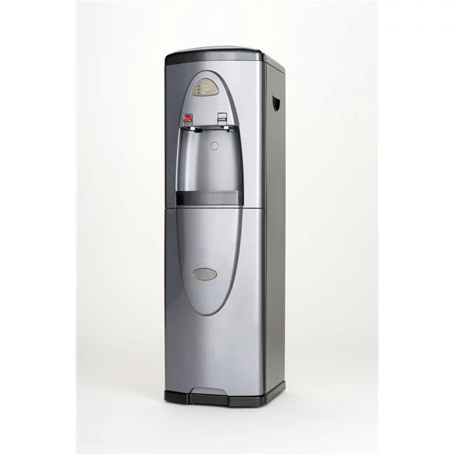 Global Water  3-Sizeeries Hot & Cold Bottleless Water Cooler with Filtration UV Light & Nano Filter - Grays