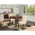 East West Furniture 3 Piece Kitchen Table & Chairs Sizeet