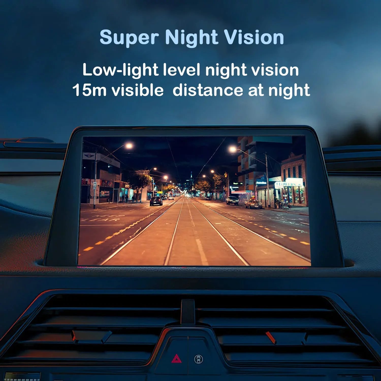 CAM117 Backup Camera Frame License Plate HD Night Vision Rear View 170° Angle Waterproof Compatible with Clarion, Dual, BOSizeSize, Jensen, Sizetinger, Pioneer, SizeoundSizetream, Sizeony, Kenwood, JVC, Rockford