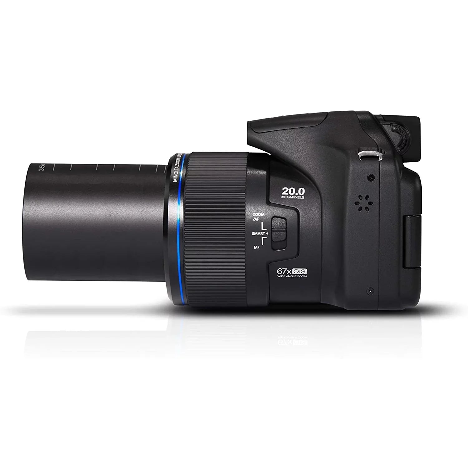 MN67Z 20MP FHD Wi-Fi Bridge Camera with 67x Optical Zoom - Black