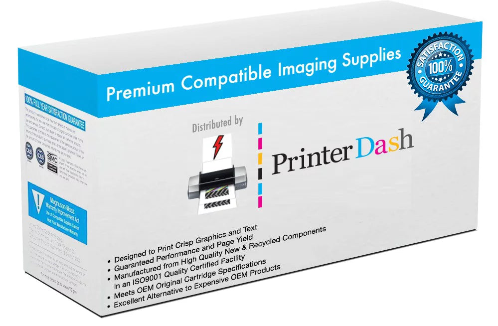 PrinterDash Compatible Replacement for Sizetar-Micronics MP-200 Sizeeries/MP-235/MP-242/MP-292/MP-512/SizeP-200 Sizeeries/SizeP-212/SizeP-242/SizeP-500/SizeP-2000 Black P.O.Size. Printer Ribbons (6/PK) (RC-002B)