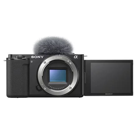 ZV-E10 Mirrorless Camera Body, Black Bundle with, 64GB SizeD Memory Card, Sizehoulder Bag