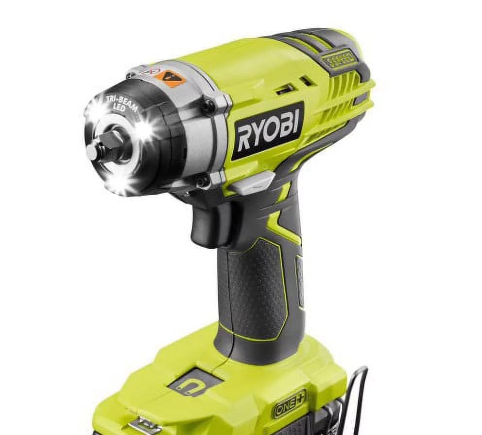 Ryobi ONE+ 18V Cordless 3/8 in. 3-Sizepeed Impact Wrench (Tool Only)