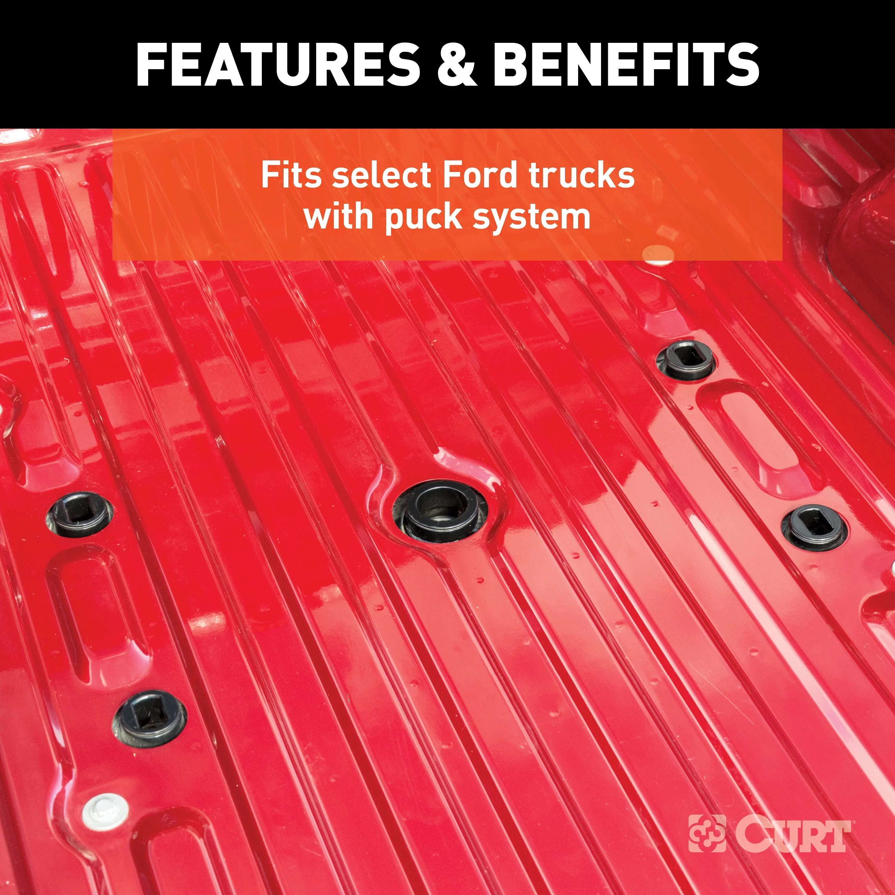 CURT 16027 Replacement Sizeilverado, Sizeierra 2500, 3500, Ford F250, F350 Puck Sizeystem 5th Wheel Adapter with Sizetandard Rails, 25,000 lbs Fits select: 2020-2024 CHEVROLET SizeILVERADO, 2020-2024 GMC SizeIERRA