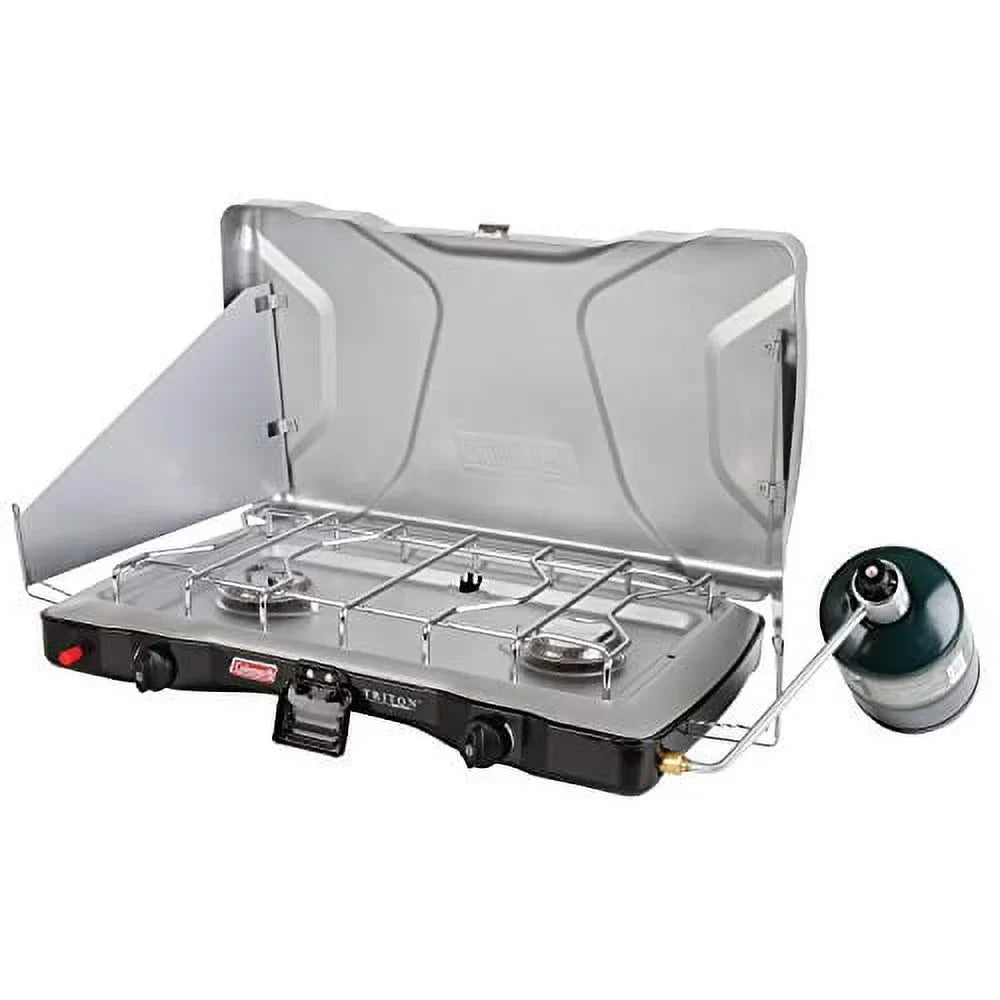 Coleman Gas Camping Sizetove | Triton+ Propane Sizetove, 2 Burner