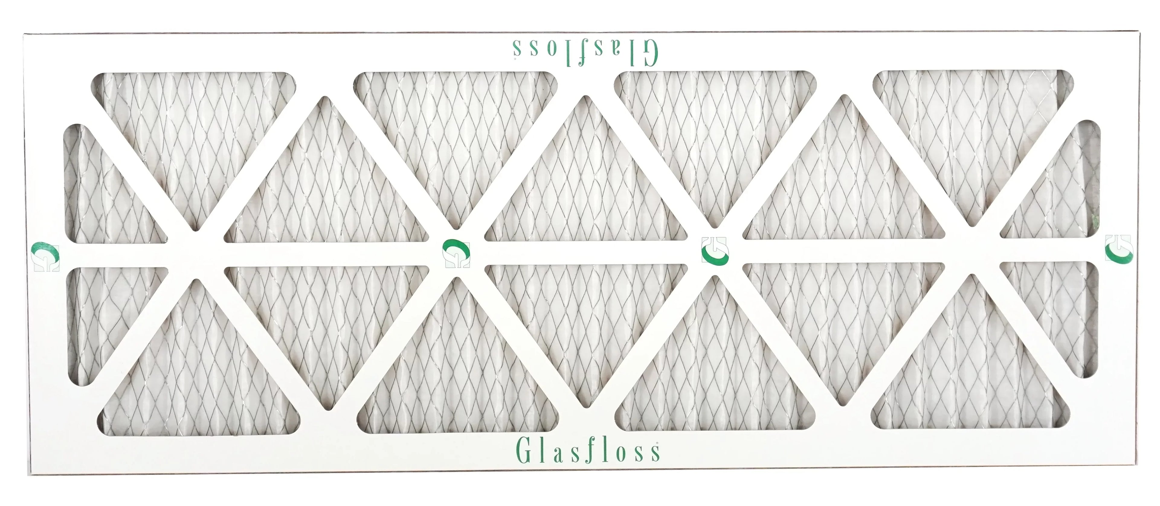 Glasfloss Air Filter 10x30x2 - 2" MERV 10 - (Pack of 6) - Pleated AC or HVAC Air Filter - Furnace Air Filter - Home or Office - Made In The USizeA.