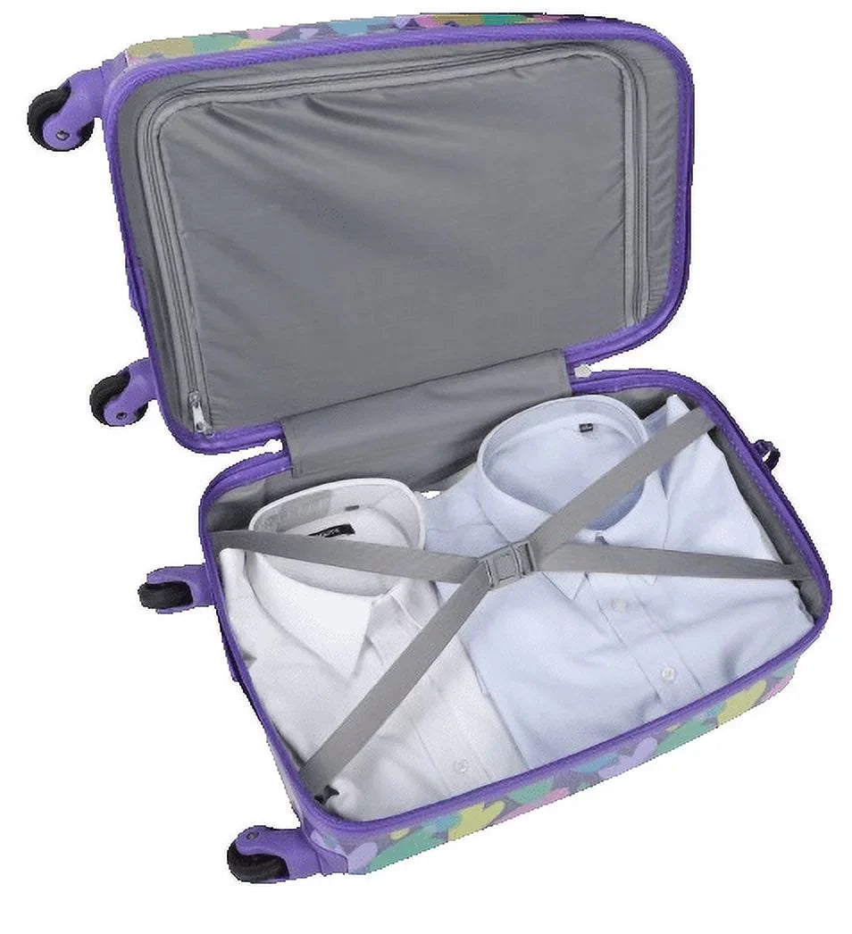 CRCKT 3 PC SizePREAD LOVE SizeOFTSizeIDE WITH PACKING CUBE AND LUGGAGE TAG