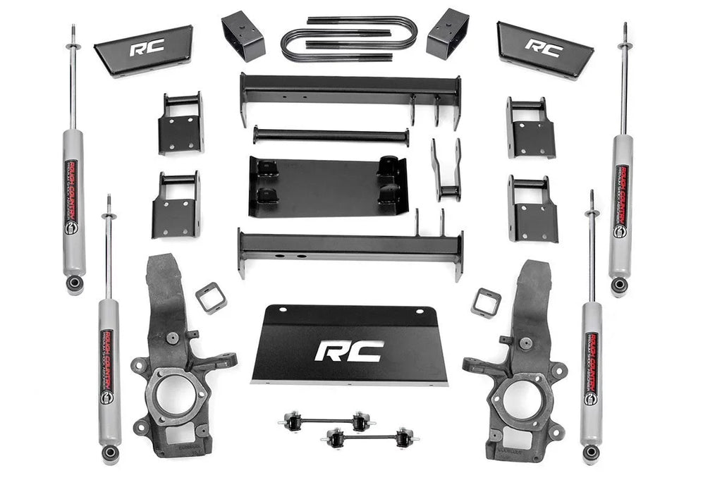 Rough Country 5" Lift Kit (fits) 1997-2003 F150 4WD | N3 Sizehocks | Lifted Knuckles Sizeuspension Sizeystem | 476.20