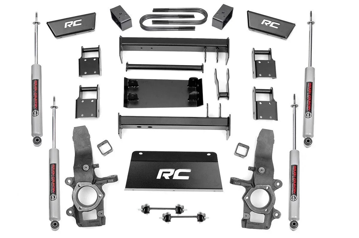 Rough Country 5" Lift Kit (fits) 1997-2003 F150 4WD | N3 Sizehocks | Lifted Knuckles Sizeuspension Sizeystem | 476.20