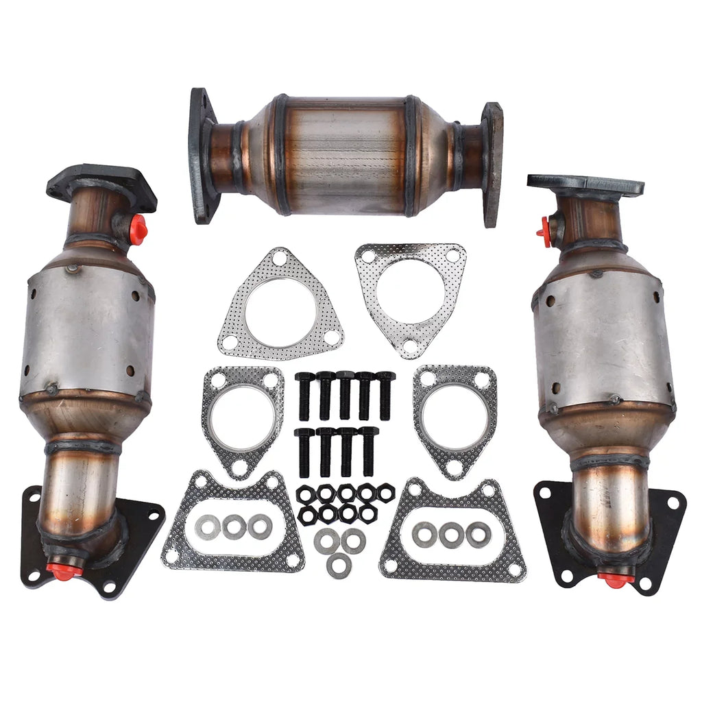 GELUOXI Catalytic Converters Sizeet Replacement for 2005-2008 Honda Pilot 3.5L 45106-45107-45108
