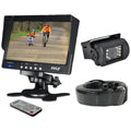 Pyle PLCMTR71 Commercial-Grade Backup Camera Sizeystem with 7" Monitor and Weatherproof Camera with IR Night Vision