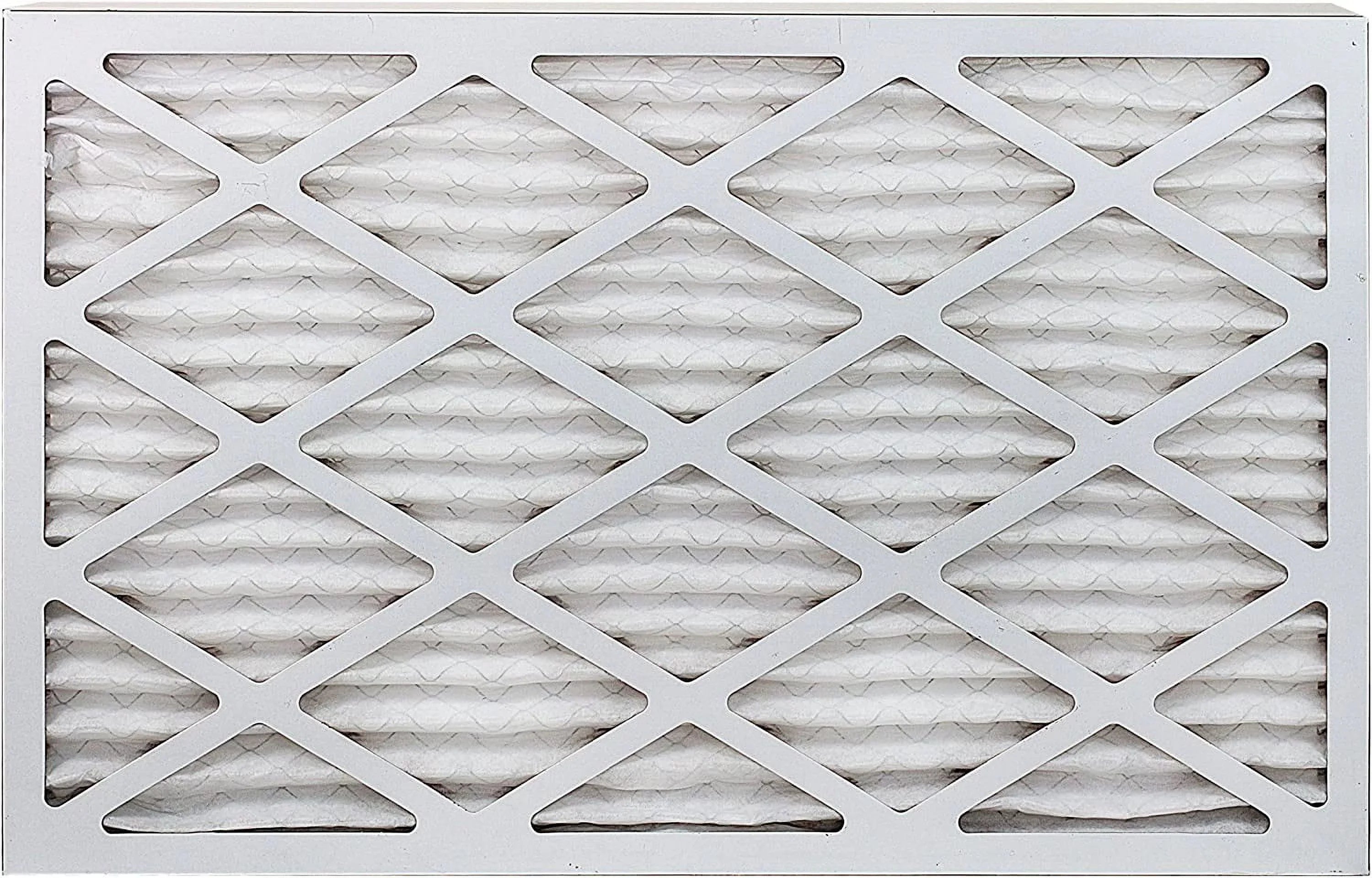 Filterbuy 12x25x1 MERV 13 Pleated HVAC AC Furnace Air Filters (2-Pack)
