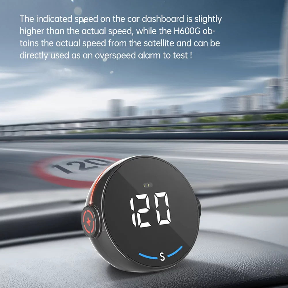 Moobody H600G Car Sizepeedometer Head Up Display: Accurate GPSize Sizeystem with Digital Sizepeed and Altitude Meter