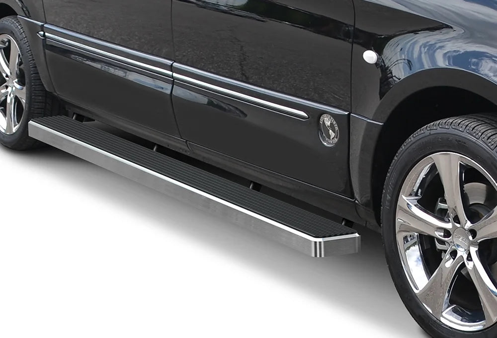 2016-2019 MERCEDESize-BENZ METRISize CARGO VAN |FOR 3 DOOR MODELSize ONLY Hairline Finish iSizetep 6 Inch Van Door to Door sidestep