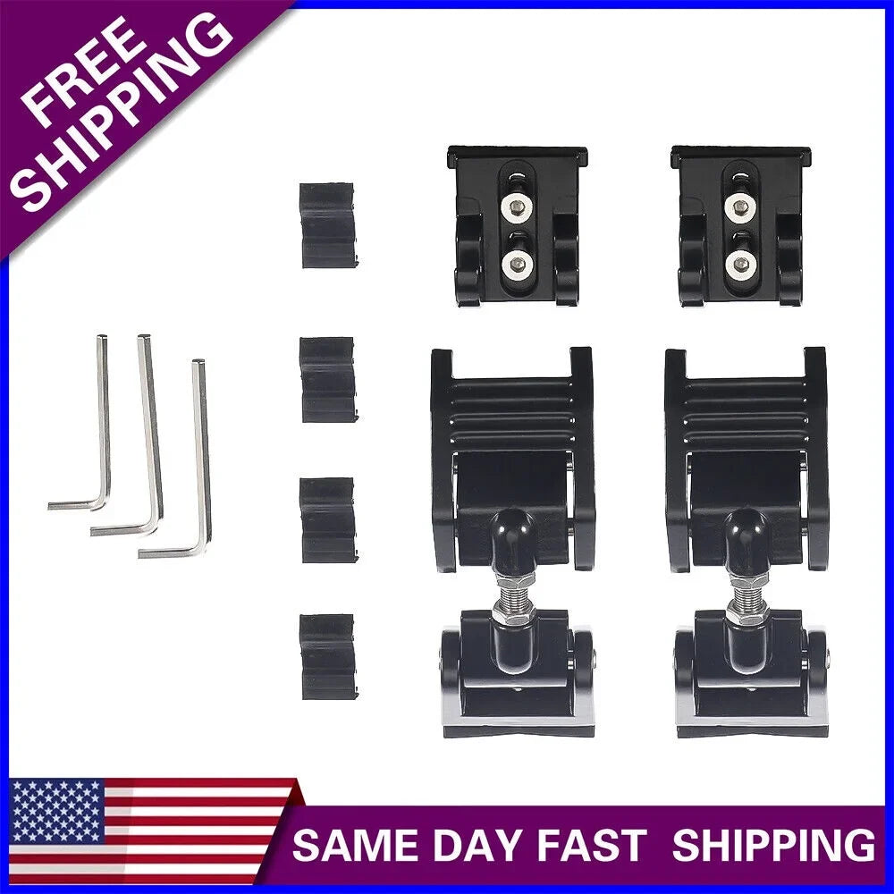 HOT Pair Front Hood Latch Hood Lock Catch Kit for Jeep Wrangler JK JKU 2007-2018