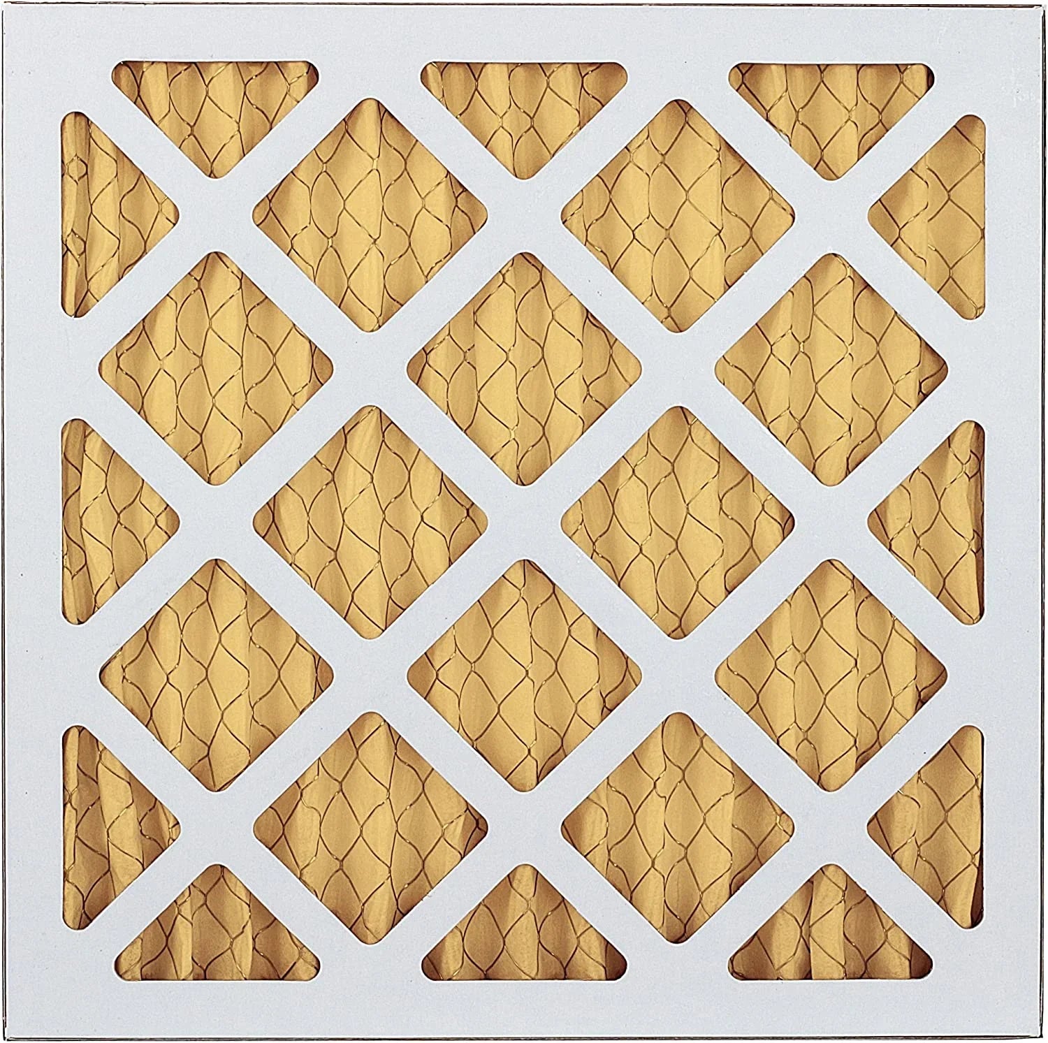Filterbuy 17x17x1 MERV 11 Pleated HVAC AC Furnace Air Filters (6-Pack)