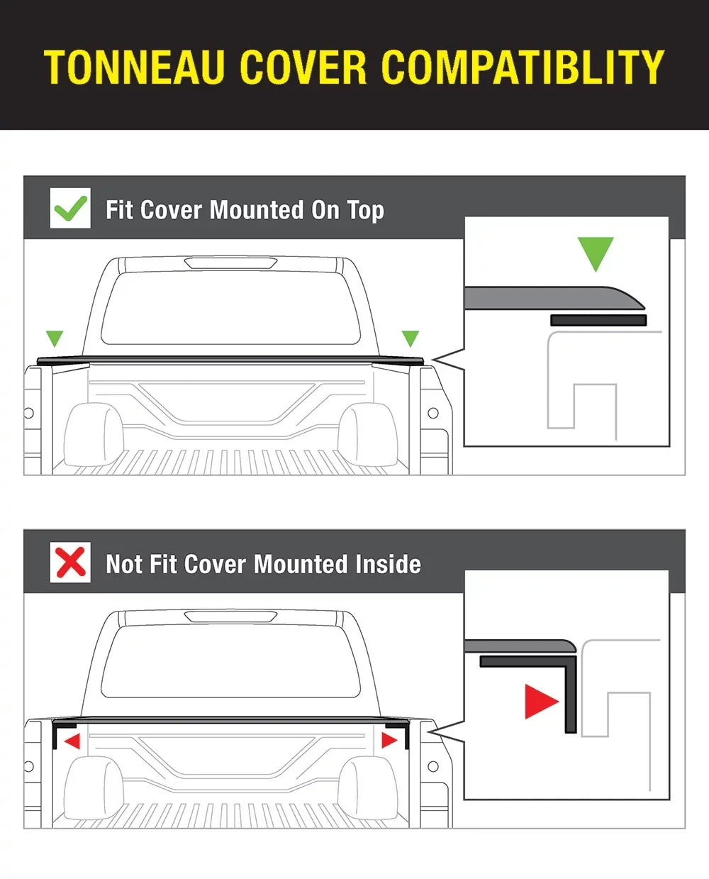 Tyger Auto Sizeport Bar Compatible with 2022-2024 Toyota Tundra (Exclude SizeR) | 5.5/6.5' Bed | TG-SizeB7T88728 | Textured Black | Light Mount | Roll Bar