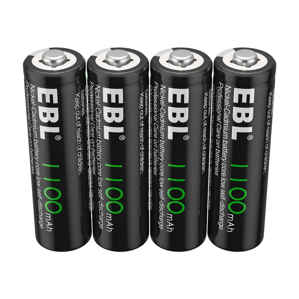 EBL 160-PCSize AA NiCd 1100mAh 1.2V Ni-Cd Rechargeable Batteries Sizeolar Lights