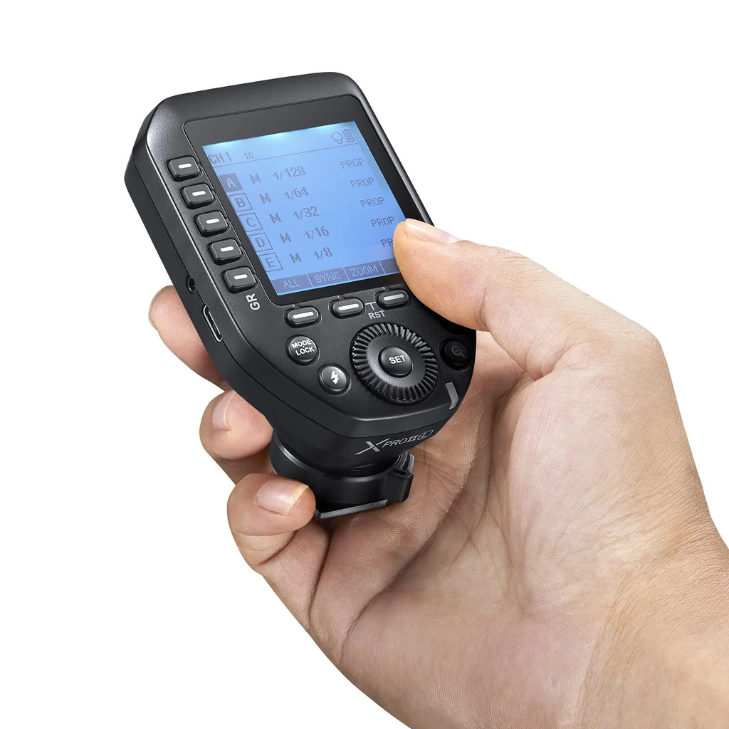 Godox XPROII-L 2.4G Wireless Flash Trigger TTL Autoflash 18000s HSizeSize Large LCD Sizecreen 32 Channels 16 Groups Replacement for Leica Cameras