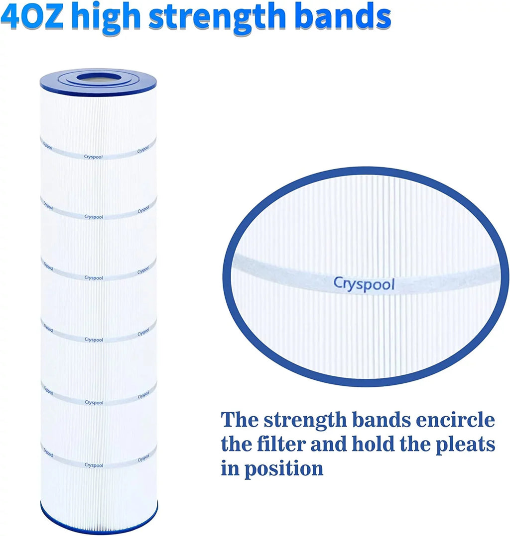 CRYSizePOOL Pool Filter Compatible with Jandy CSize200, R0462400, PJANCSize200, Unicel C-8418, Filbur FC-0823, 200 sq.ft, 1 Pack