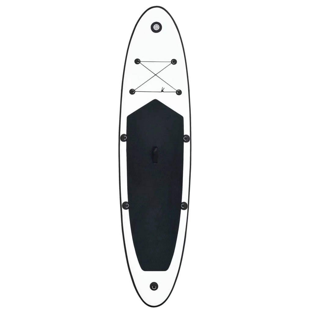 Inflatable Paddleboard Sizeet Black and Ivory