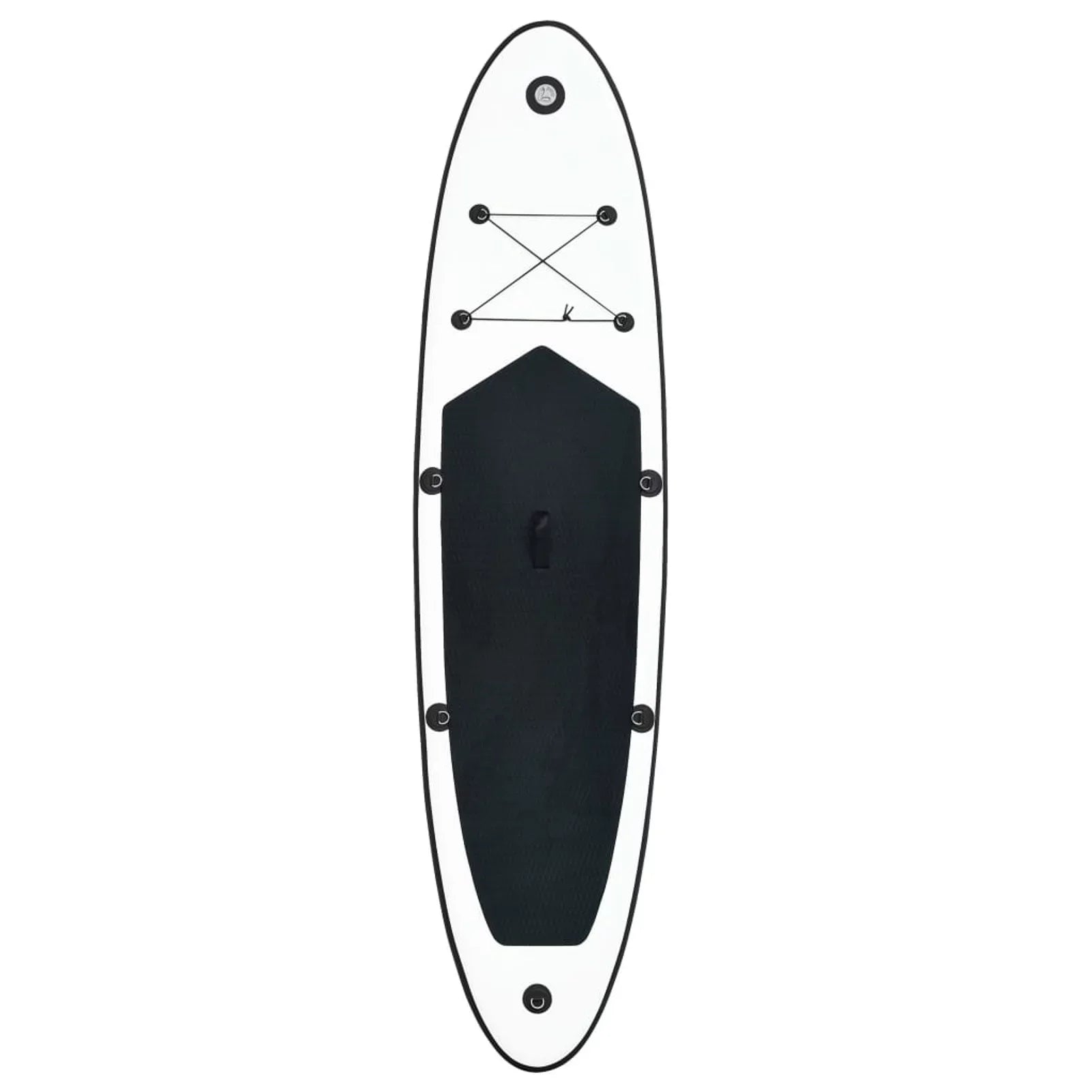 Inflatable Paddleboard Sizeet Black and Ivory