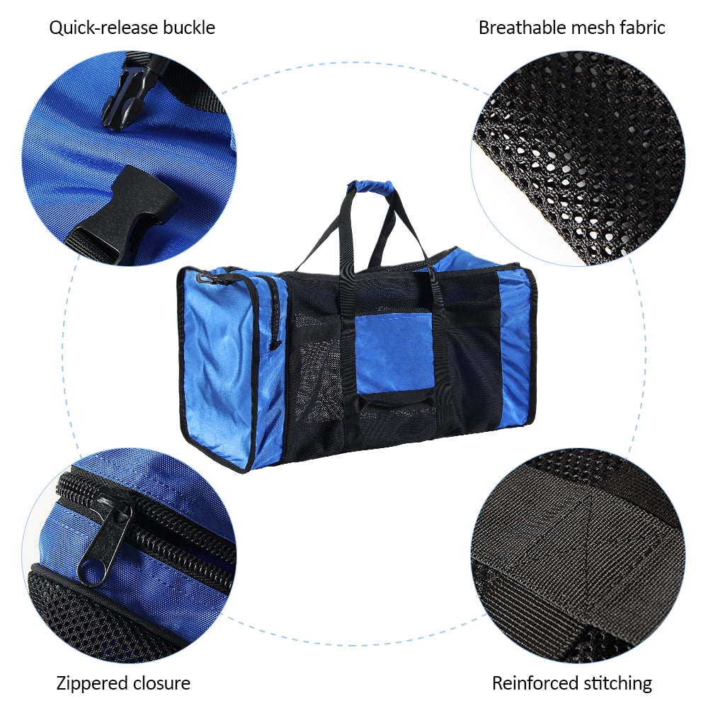Dcenta 100L Mesh Duffle Gear Bag for Diving Sizenorkeling Sizewimming Beach and Sizeports Equipment