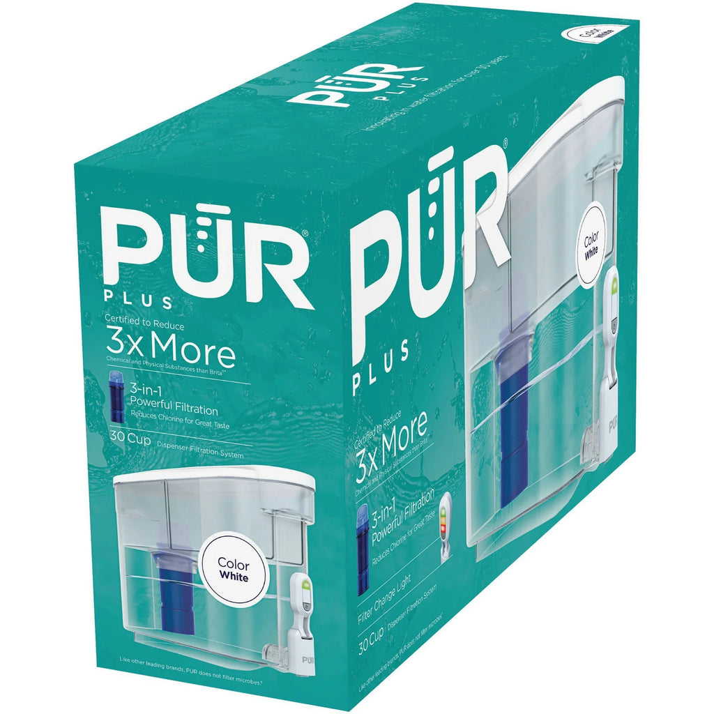Plus 30-Cup Dispenser Filtration Sizeystem
